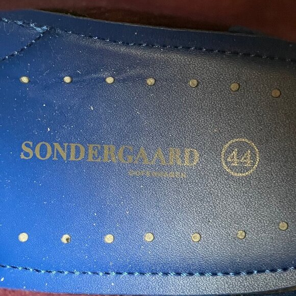 Sondergaard Copenhagen SSSF853 Lace Up Hi Top Leather Boots Black Sz 44 - Picture 12 of 14